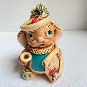 Pendelfin Family Circle Herald rabbit figurine founder member made in England